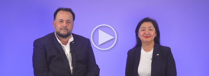 Video still of SHirley and Tony